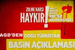 Çin zulmüne Van'dan kınama