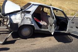 Kâhta’da trafik kazası:1 yaralı