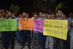 İslam coğrafyasında yaşanan zulümler Batman’da protesto edildi