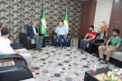 Mavi Marmara Derneği'nden HÜDA PAR'a taziye ziyareti