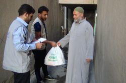 IHO Ebrar, Nusaybin'deki muhtaçlara yardım dağıttı