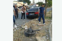 Batman’da maddi hasarlı trafik kazası