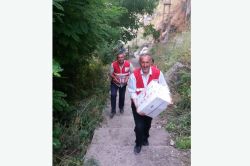 Kızılay Bitlis şubesinden Ramazan yardımları