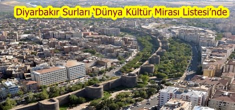 Diyarbakır Surları ‘Dünya Kültür Mirası Listesi’nde-foto