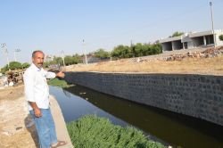 Hilvan'daki Korçık Deresi pis su kanalı tehlike saçıyor