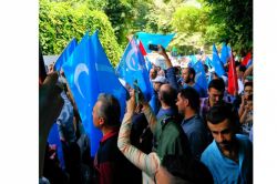 Çin zulmü İstanbul’da protesto edildi foto
