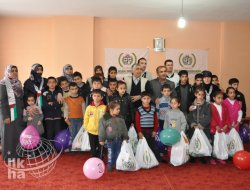 İHH Gaziantep Heyeti Batman'da Yetimlerle Buluştu