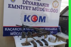 Diyarbakır’da uzun namlulu silah ele geçirildi