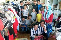 Gürbüz İrşad Der’den yetimlere elbise yardımı