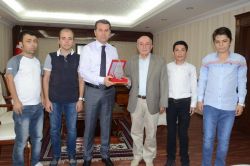 Talasemi Derneği’nden Valiye teşekkür ziyareti