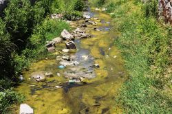 Çöplüğe dönüşen kanal için mahalleliden Belediyeye tepki