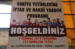 Suriyeli yetimlere nakdi yardım