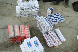 Mardin’de 75 bin paket kaçak sigara ele geçirildi