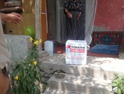 Aksaray AGD'den yardıma muhtaç ailelere yardım