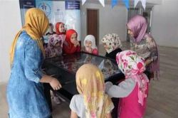 Öğrenciler hem Kur’an-ı Kerim öğreniyorlar hem de eğleniyorlar