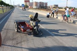 Kâhta’da motosiklet kazası: 2 yaralı