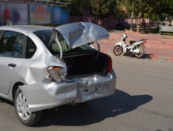 Batman’da maddi hasarlı kaza