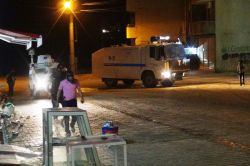 Nusaybin’de çıkan olaylarda bir polis yaralandı
