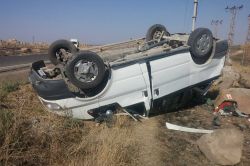 Ceylanpınar’da kaza: 5 yaralı