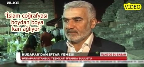'İslam coğrafyası boydan boya kan ağlıyor'