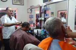 Kızıltepe’de berberlerde bayram yoğunluğu