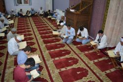 Ramazanın son mukabelesi yoğun ilgi gördü