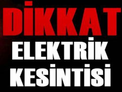 Diyarbakır'da Elektrik Kesintisi