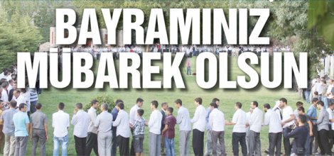 Bayramınız Mübarek Olsun