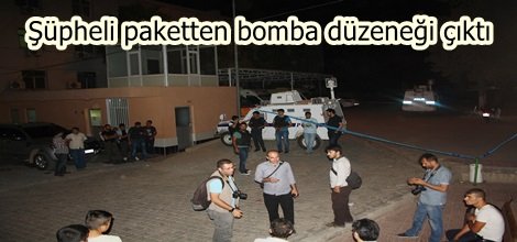 Şüpheli paketten bomba düzeneği çıktı video-foto