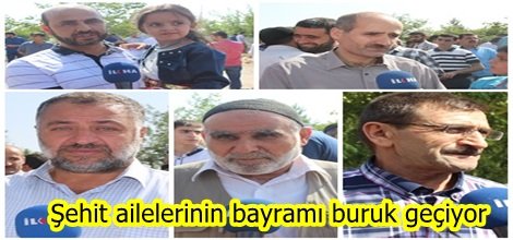 Şehit ailelerinin bayramı buruk geçiyor video-foto