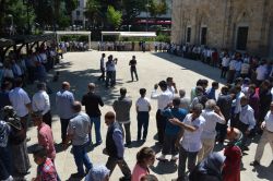 Bursa’da örnek bayramlaşma video-foto