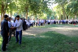 Silvan’da kitlesel bayramlaşma