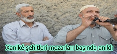 Xaniké şehitleri mezarları başında anıldı video-foto