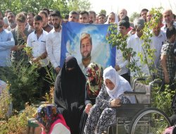 Îda malbatên şehîdan di nava xemgînîyê de derbas bû