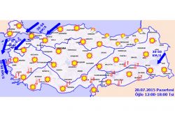 Meteorolojiden yüksek sıcaklık uyarısı