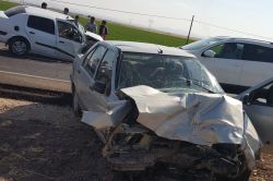 Diyarbakır'da trafik kazası: 3 kişi yaralandı.