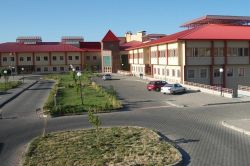 Koca hastanede 2 doktor hastalara bakıyor