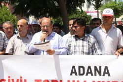 Adana’daki STK’lar PKK cinayetini kınadı