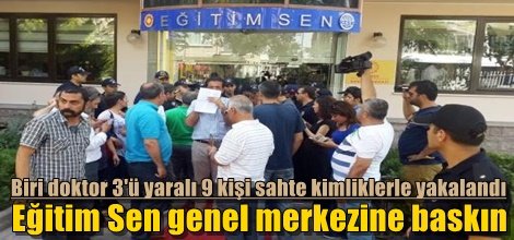 Eğitim Sen genel merkezine baskın