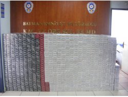 112 Bin 570 Paket Kaçak Sigara Ele Geçirildi