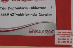 Otobüs firmasından ‘Namaz’ ile ilgili örnek davranış