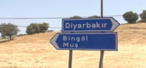 Diyarbakır-Bingöl karayolu trafiğe kapatıldı