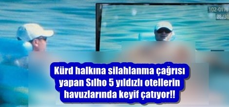 Selahattin Demirtaş'ın havuz keyfi fotoğrafları internete düştü
