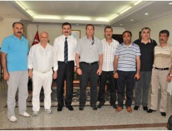 Taekwondo Federasyonu'ndan Batman Valiliğine Ziyaret