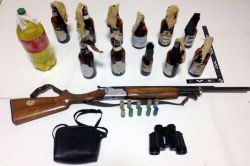 Diyarbakır’da 11 molotof ele geçirildi