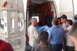 Nusaybin’de yabancı cismin patlaması sonucu 2 çocuk yaralandı video