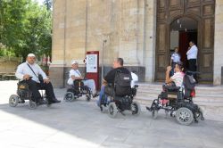 Gaziantep belediyesinden engellilerin talebine olumlu yanıt