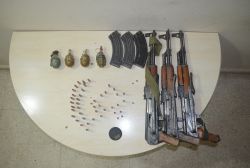 Mardin’de uzun namlulu silah ve el bombası bulundu