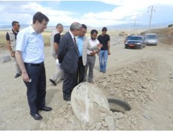 Bingöl Valisi Havaalanı İnşaatını İnceledi