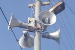 Belediyenin anons hoparlörüne silahlı saldırı